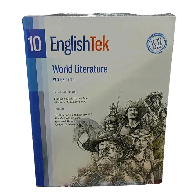 ENGLISH TEK GRADE 10 WORLD LITERATURE WORKTEXT - TikTok Shop Philippines