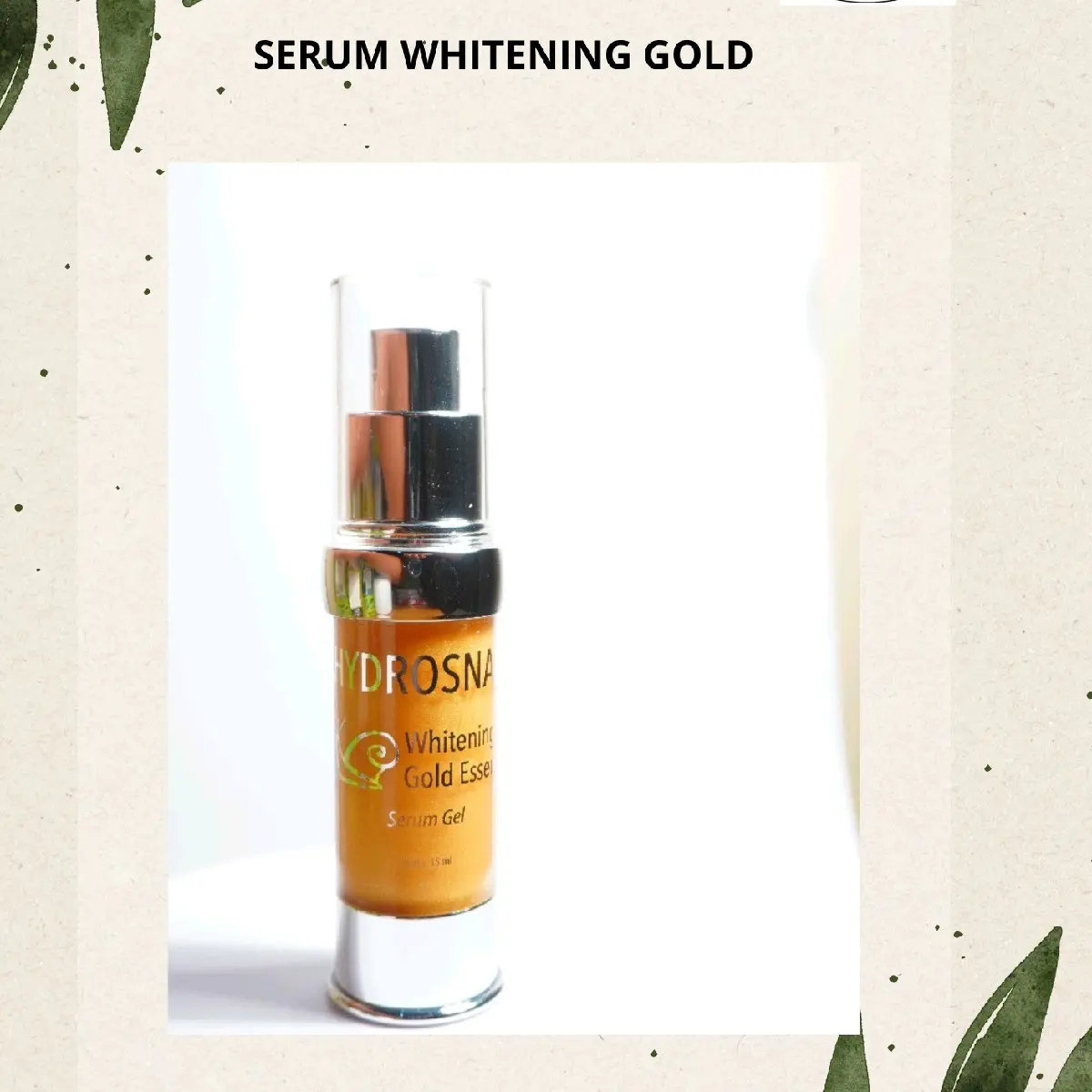Serum whitening Gold essence
