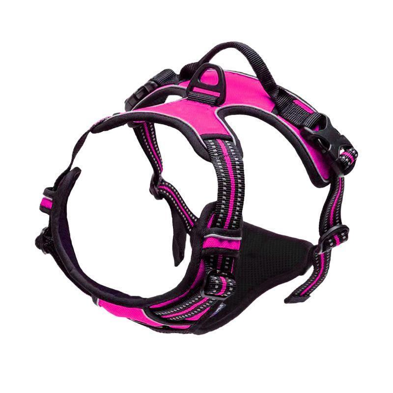 Adjustable Pet Harness, Breathable Comfortable Harness for Small Medium Large Dogs, Comfy & Safe Pet Harness 2