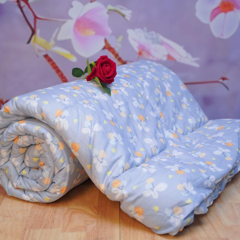  Chăn Phao Poly Cotton Có Ruột Bông Dày Siêu Ấm 2m*2m3 Chăn Mùa Đông Công nghệ Vi Nang Mền Dày 2kg  Mềm mại và thoáng khí Thân thiện với làn da quilt 
