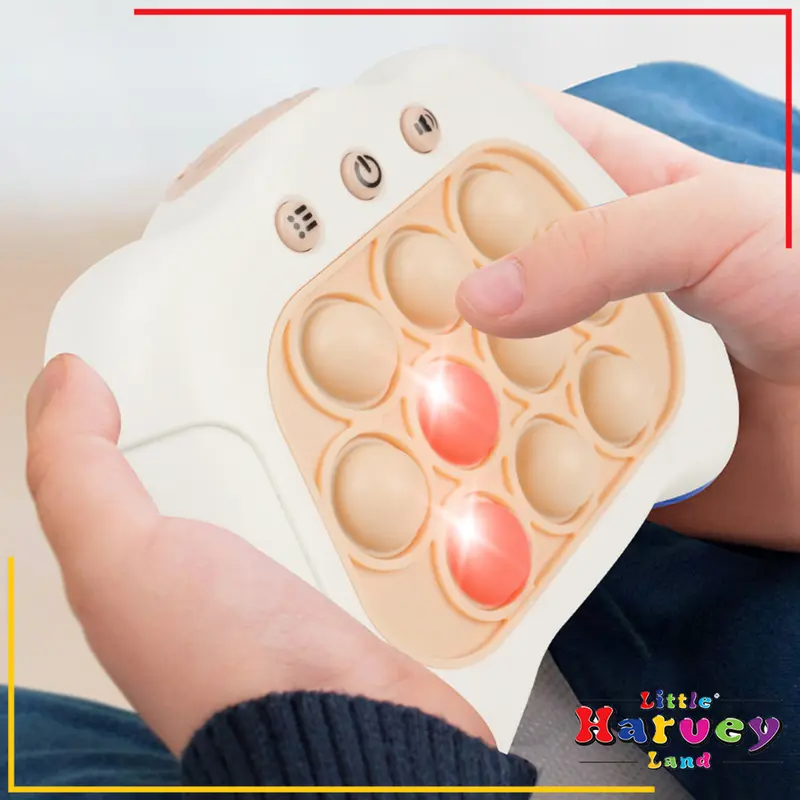 POP IT ELEKTRONIK Mainan Edukasi Anak Squishy ViraL Bubble Game Nyala Musik Light LED Fidget  Quick 5