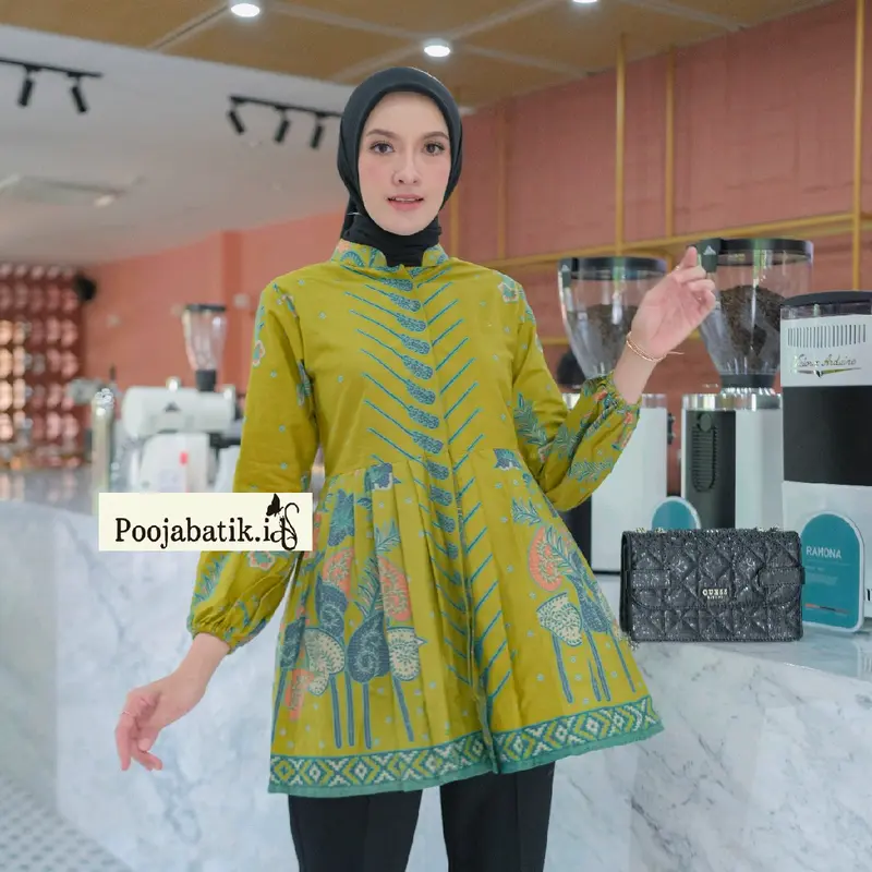 BLOUS MODANG ATASAN BATIK BUSANA WANITA Baju 1