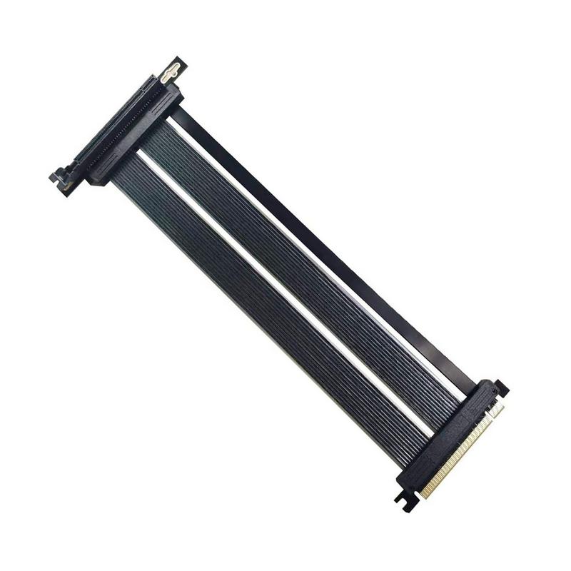 Overseas shipping,25cm PC Graphics Cards PCI Express Connector Cable PCI-E 4.0 16X Flexible Extension Cable / Vertical GPU Mount 2