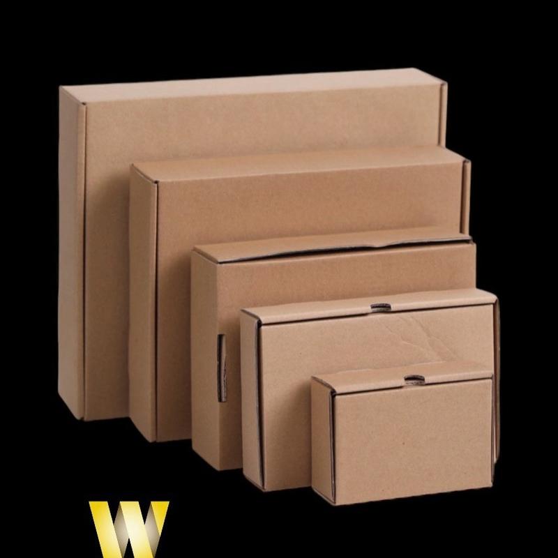 18x12x4cm Combo20 hộp Carton nắp gài đóng gói hàng 6