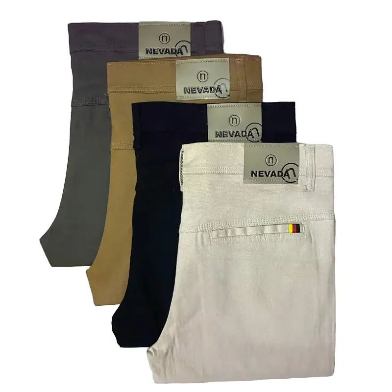 Celana Chino Panjang Pria Slim Fit Premium Kain Katun Twill Melar Dewasa  Casual Kerja Kantor Formal Nyaman Cowok celanachinos Stretch Hitam 0