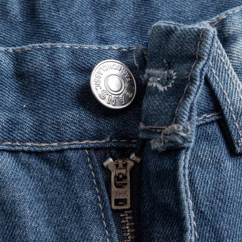 Quần Jeans Wash Cạp Cao Ống Rộng Unisex - Đẹp Tôn Dáng, 4 Màu Cho Nam Nữ Menswear Ong 3