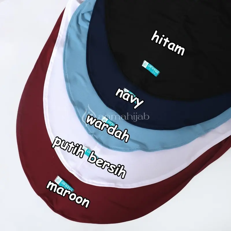 ANMAHIJAB - Bergo Daily Instan | SOPHIA Jersey Super Premium 4