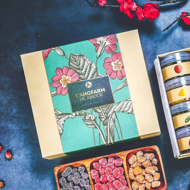 Set quà Langfarm De Amour, màu ngẫu nhiên dùng tặng Tết hoặc những dịp đặc biệt