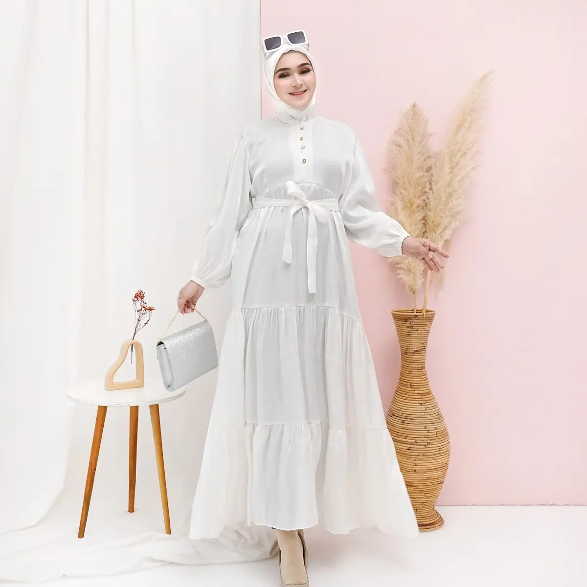 Gamis sarah shimer Hdress terbaru super premium model kekinian