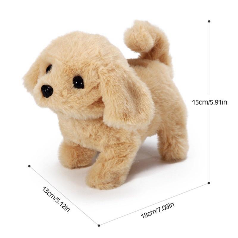 Đồ Chơi Chó Bông Biết Đi Dùng Pin – Vẫy Đuôi Sủa Gâu Gâu Siêu Đáng Yêu Cho Bé