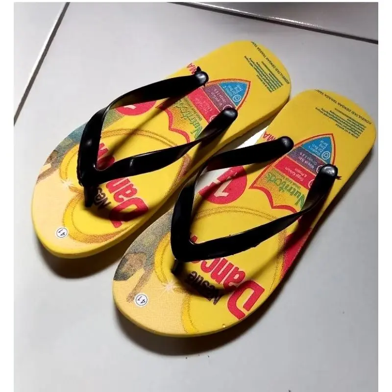 PUNCAK DISKON 5.5 (CPS) SANDAL PRIA DEWASA MOTIF MAKANAN MINUMAN Jepit 4