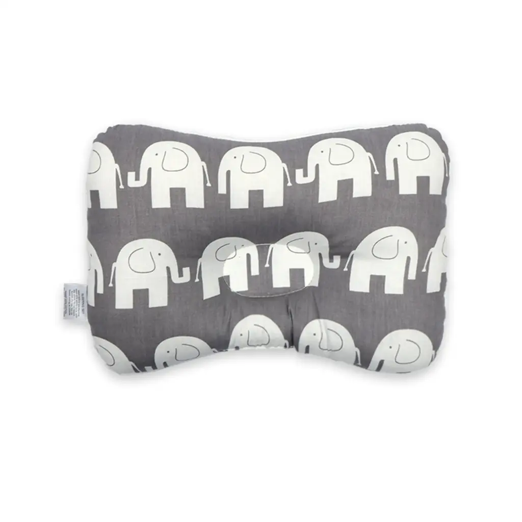 【Ready Stock】 Head Pillow Baby Cartoon Cushion Soft Pillow Unisex Anti-Roll Sleep Pillows