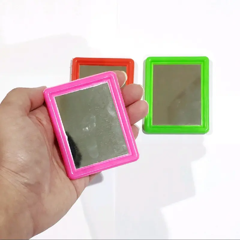 cermin make up kotak mini / kaca kecil portable 0