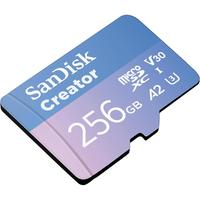 Gambar SanDisk Creator MicroSDXC 256GB UHS-I 190MB/s - (SDSQXAV-256G-GN6MS) dari GGSTORESBY Kota Surabaya 2 Tokopedia