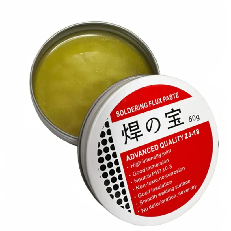 Mỡ hàn thiếc cao cấp, mỡ trợ hàn 10G, 50G hộp thiếc ( không dùng hàn cellpin ) 0
