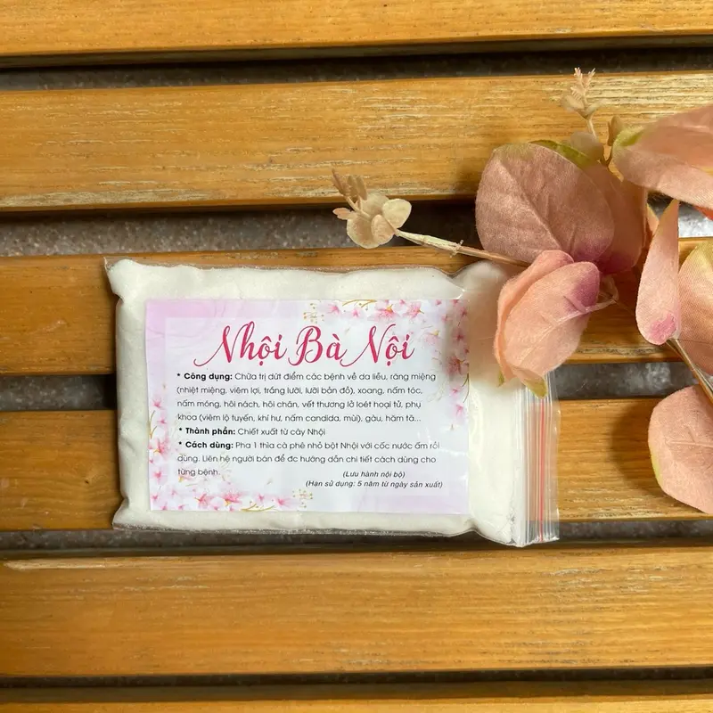 Combo bột nhội kèm xilanh 10ml hỗ trợ vi.êm ph.ụ kh.oa 4