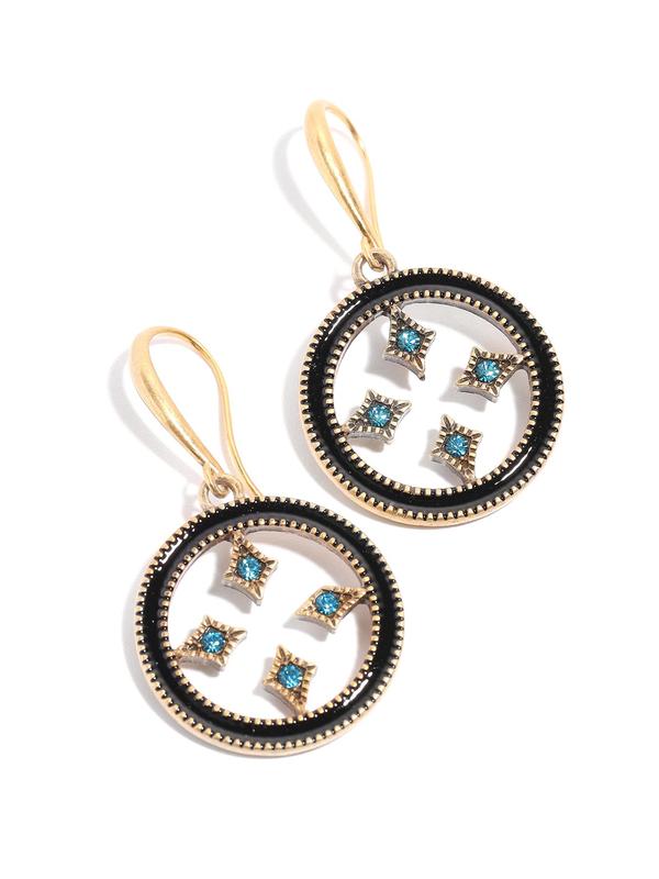 Vintage Elegant Rhinestone Decorated Dangle Earrings, Fashion Jewelry for Party, Daily Clothing Decor, Trendy All-match & Exquisite Jewelry for Birthday Gift 3