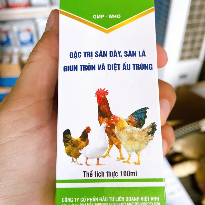Alben Fort thuốc tẩy giun sán, giun tròn, giun dẹp dạng nước siêu đậm đặc cho gia súc gia cầm 100ml 1