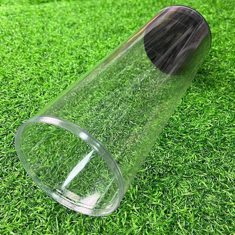 Hộp lưu trữ trong suốt, với nắp, cho Pickleball, bóng cầu lông, bóng tennis, người giữ bóng, hộp đựng hình trụ, hộp Sắp Xếp, ống trong suốt, phụ kiện Pickleball, Swazsdk 5