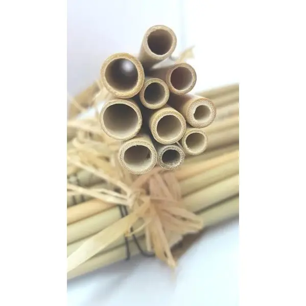 Ống hút trà sữa chất liệu tre nhiều kích thước 2