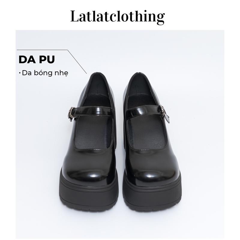 [ CÓ SIZE 34 - BẢN 10CM ] Giày cao gót Barbie Girl đế cao 10cm đế vuông cực kì cá tính dành cho nữ - BẢN ĐẾ 10CM_1201 Shoes Jean 2