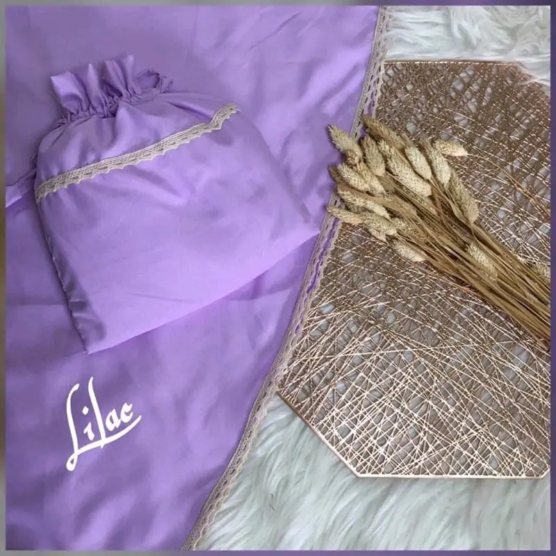 Mukena Traveling Renda Kecil Katun Mikro 0