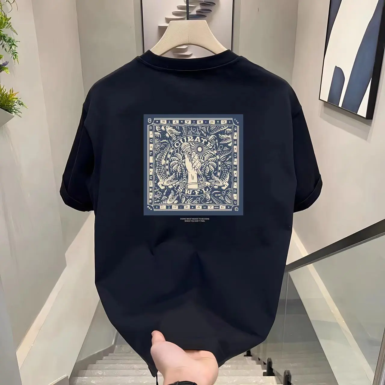 New short sleeves men's short sleeves summer versatile