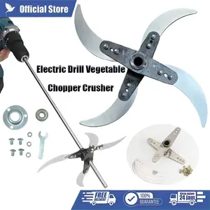 Pisau Mesin Cacah Cacah Rumput Sayuran Buat Pakan Ternak Sesuai Dinamo, Pompa Air & Stick Bo