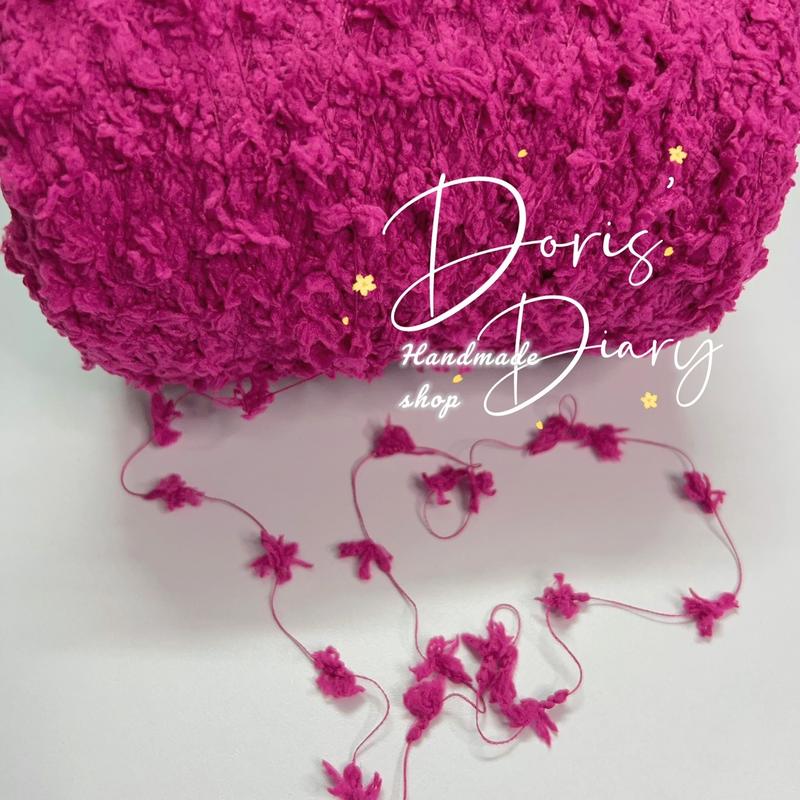 (Bảng 1)[50gr/ 100gr] Sợi pom lông vũ, dùng chập với len to