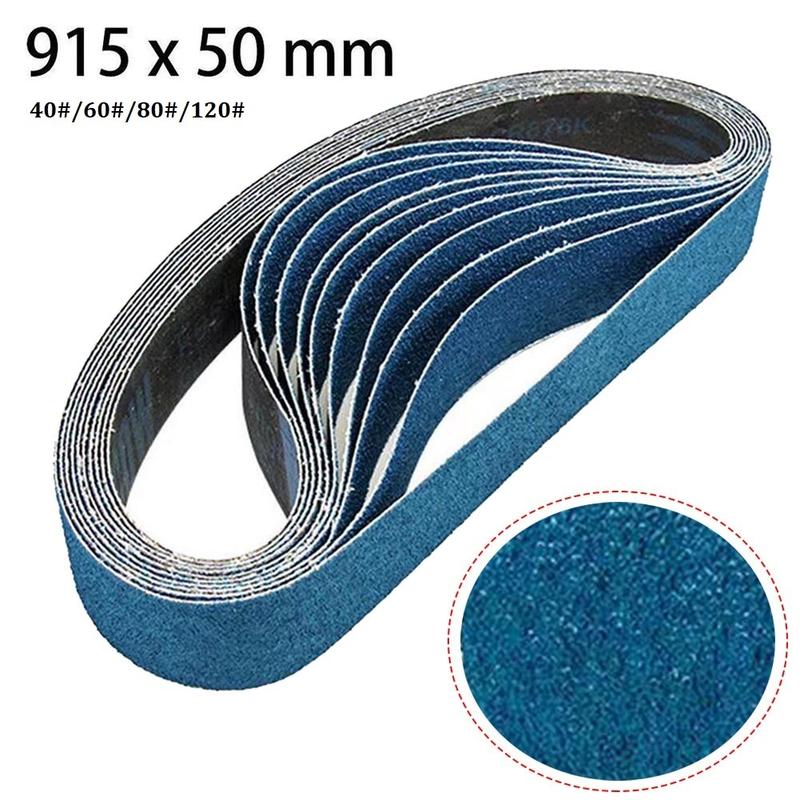 PROXXON Pack Of 5 Corundum Sanding Belts Suits BBS/S Palm Belt Sander