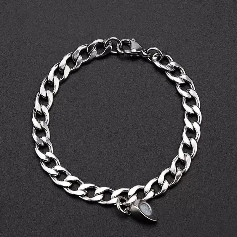 RE 086 [1 SET] GELANG COUPLE WANITA PRIA BULAT LOVE RETRO KOREA FASHION 5