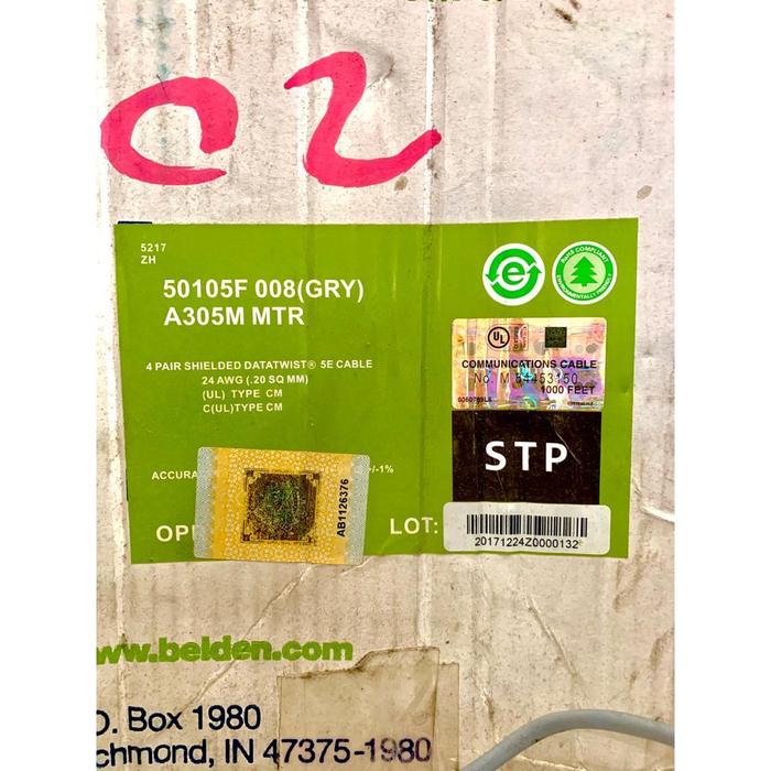 Gambar Belden Cable Lan Cat 5E Outdoor Permeter - Lan Cat 5E Outdoor dari Java Computer Samarinda Kota Samarinda Tokopedia