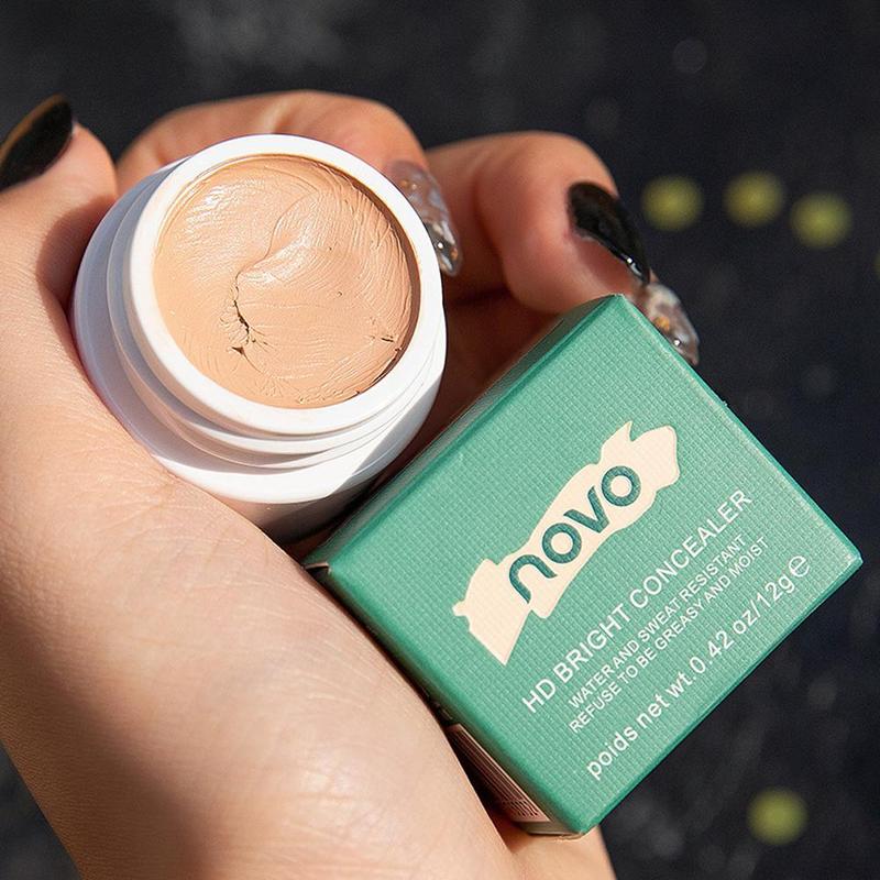 Product Introduction of NOVO Concealer Palette Flawless Concealer Long-lasting Control Acne Tattoo Cover Oil Dark B9I8 38