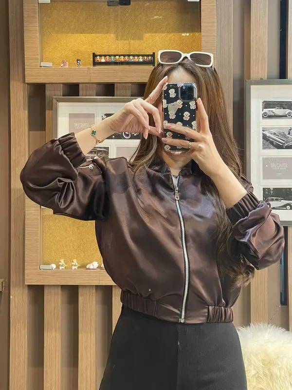 Jaket bomber alice by bombshellstores / jaket bomber (BUKAN JAKET MUSIM DINGIN ) 5