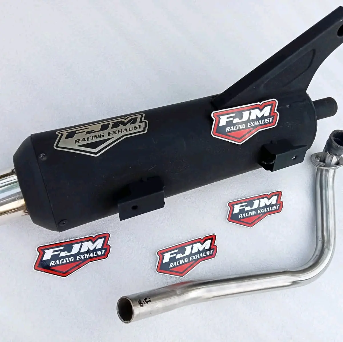 knalpot standar racing all matic FJM copy cms
