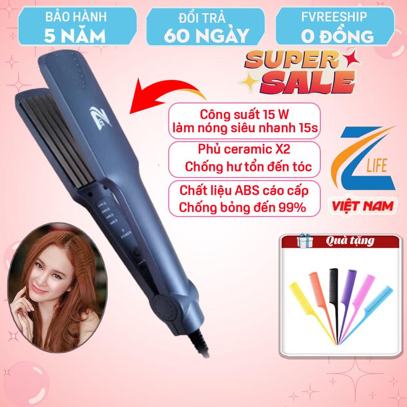  Máy dập xù tóc máy bấm phồng chân tóc Z399 máy bấm tóc mini gợn sóng giá rẻ công suất lớn tiết kiệm điện bảo vệ tóc không gây hư tổn Women Nữ 
