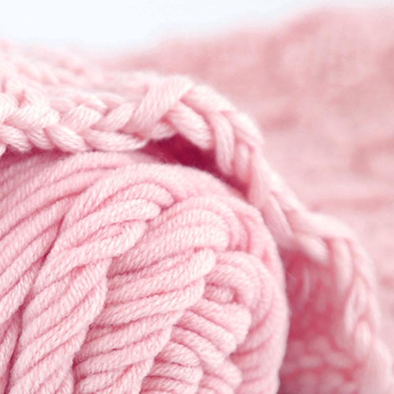 Product Introduction of Knitted Craft Baby DIY Hand 25g Soft Cotton Sweater 4PLY Soft Crochet Colorful Knitting NEW Sweater Yarn Child Wool Super Soft 12