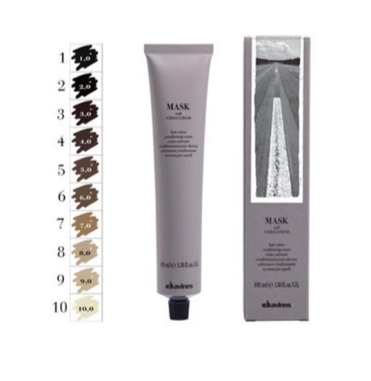Product Introduction of Thuốc Nhuộm Tóc - Davines Mask With Vibrachrom Mã Màu Tự Nhiên /0 (100ml) (Cần mua thêm trợ nhuộm) - LT 2