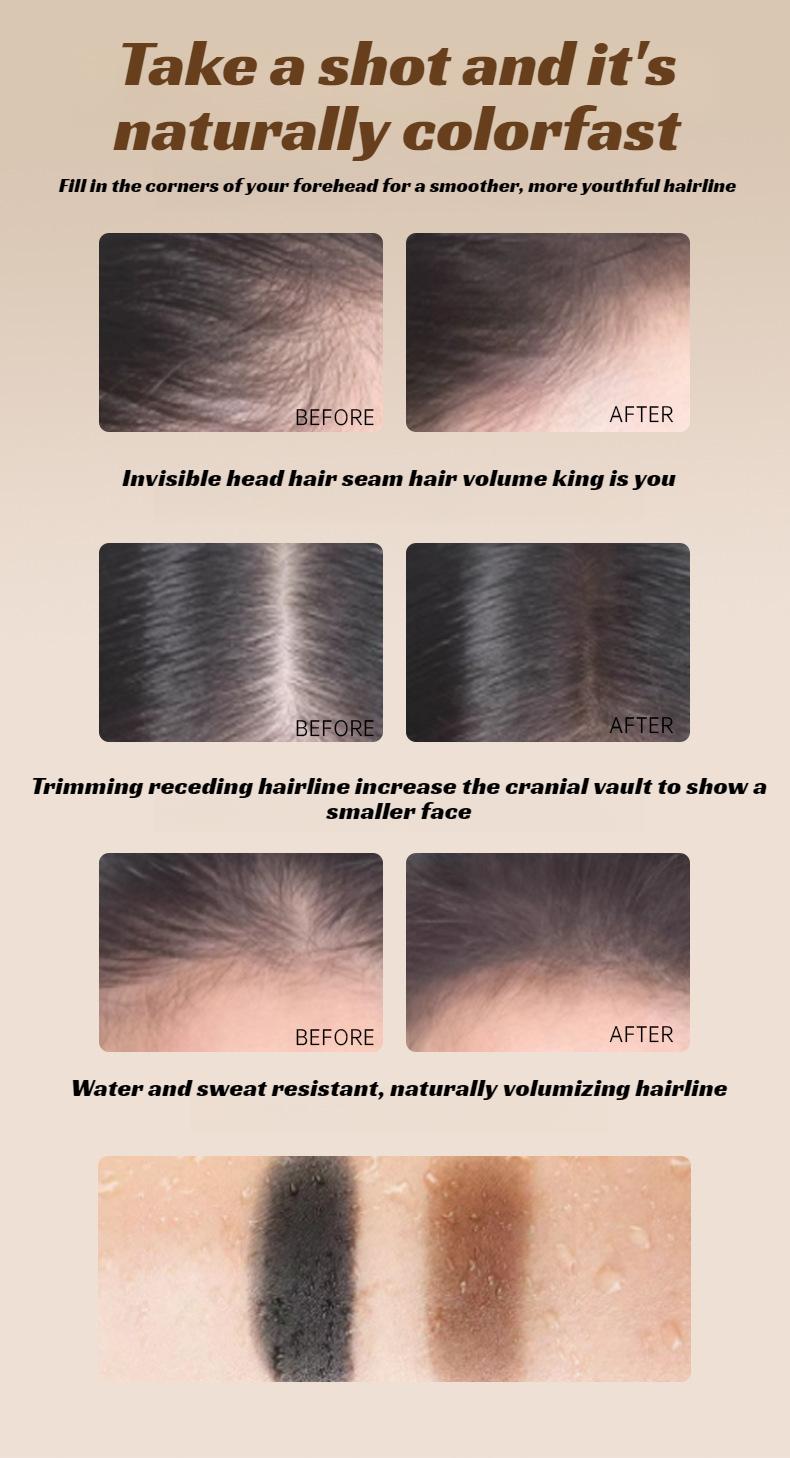 Product Introduction of Hairline Liquid Simulated Hairline Waterresistant and Nonstaining Filling Fluid Fill in the Hairline 3