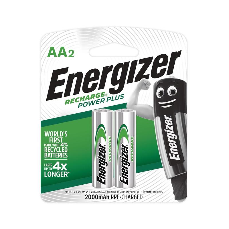 Pin sạc AA AAA Energizer Vỉ 2 viên dung lượng cao tùy chọn - Made in Japan Phụ Kiện