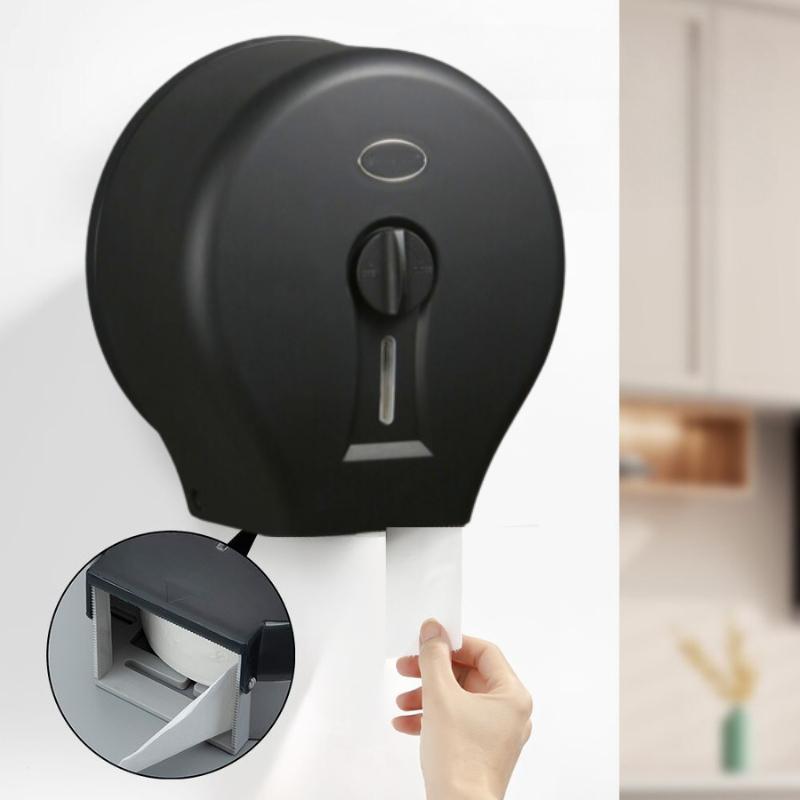Product Introduction of Hộp đựng giấy vệ sinh nhà tắm, Hộp giấy vệ sinh cuộn lớn, Chất liệu nhựa canvas bền đẹp - CN39 56