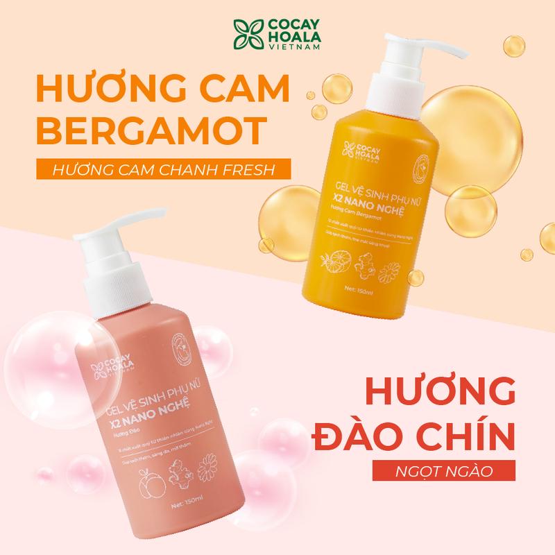 Dung Dịch Vệ Sinh Nữ  Bà Bầu Mẹ Sau Sinh Dung Dịch Vệ Sinh Nữ X2 Nano Nghệ Hữu Cơ Cỏ Cây Hoa Lá Chai 150ml  Wome 6