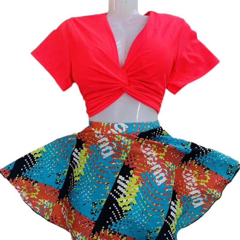 (Size 60-75kg) Các mẫu bikini 2 mảnh với áo xoắn ngực trẻ trung rực rỡ cho Nữ 0