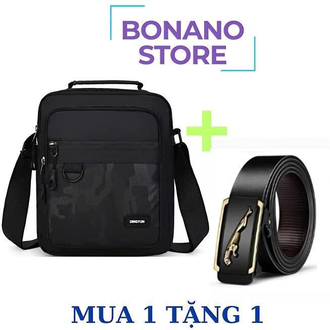 ( MUA 1 TẶNG 1 ) Túi đeo chéo nam nữ FUSO chống nước vải Polyester bền đẹp phong cách HÀN QUỐC- TẶNG 1 VÍ THỜI TRANG 8