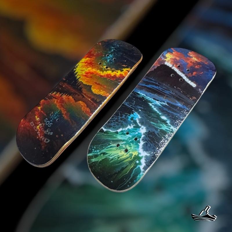 SOS Fingerboard “EVENING Deck” - TikTok Shop Thailand