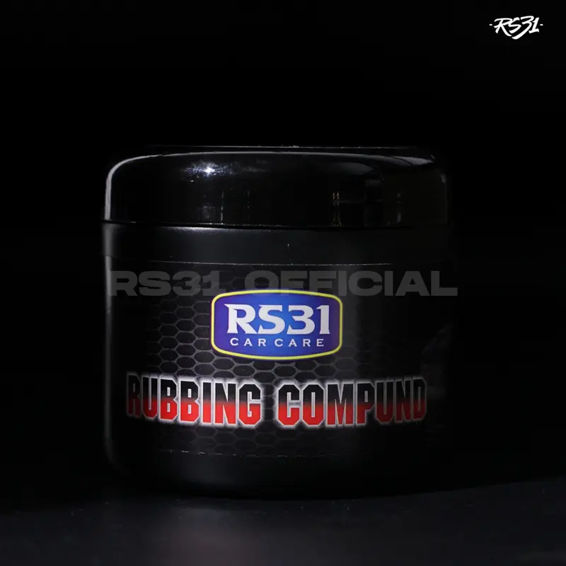 RS31 Rubbing Compound Penghilang Baret Mobil Motor Helm Kaca 50gr 100gr 200gr Super Ampuh Menghilangkan Baret Halus & Swirl Mark Dengan Wax & Silikon 5