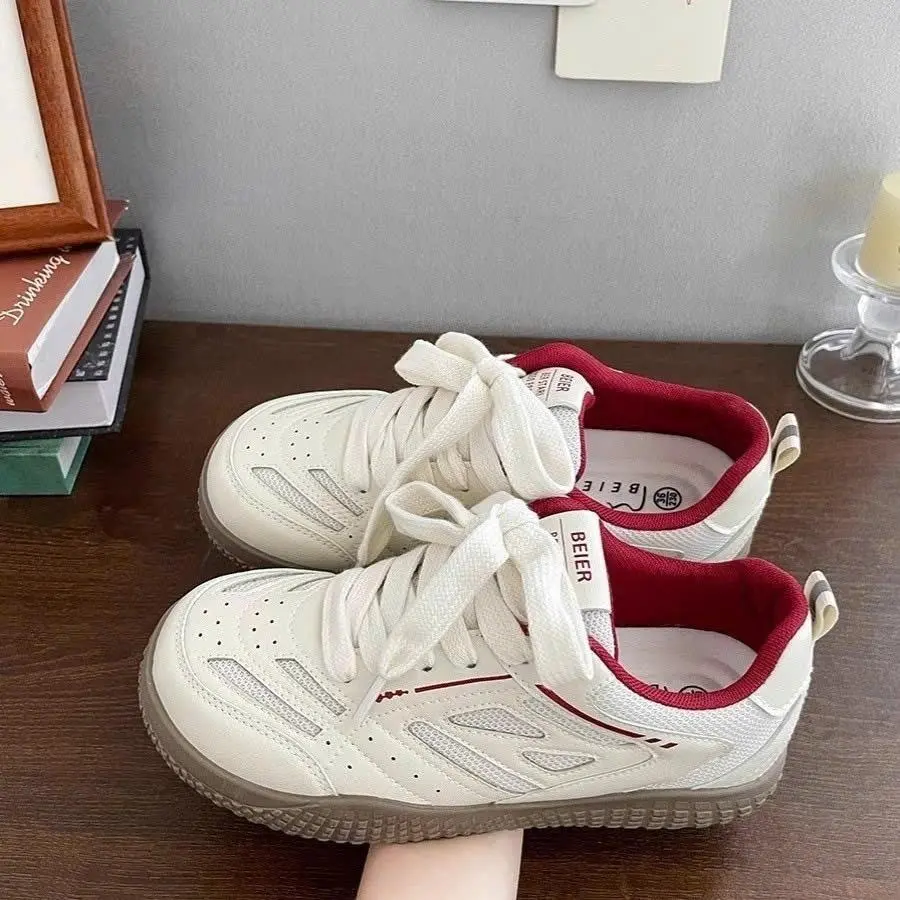 Giày thể thao nữ 086 Hottrend 2024 phối màu thiết kế mới thoáng khí (FullBox) - Shoes, Sneaker dây