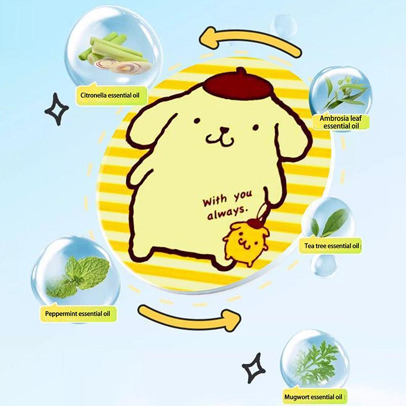 Product Introduction of 36Pcs Sanrio Kuromi Cinnamoroll My Melody Anti-Mosquito Stickers Screen Patch Stickers Anti Mosquito Clothing Hat Decoration 39