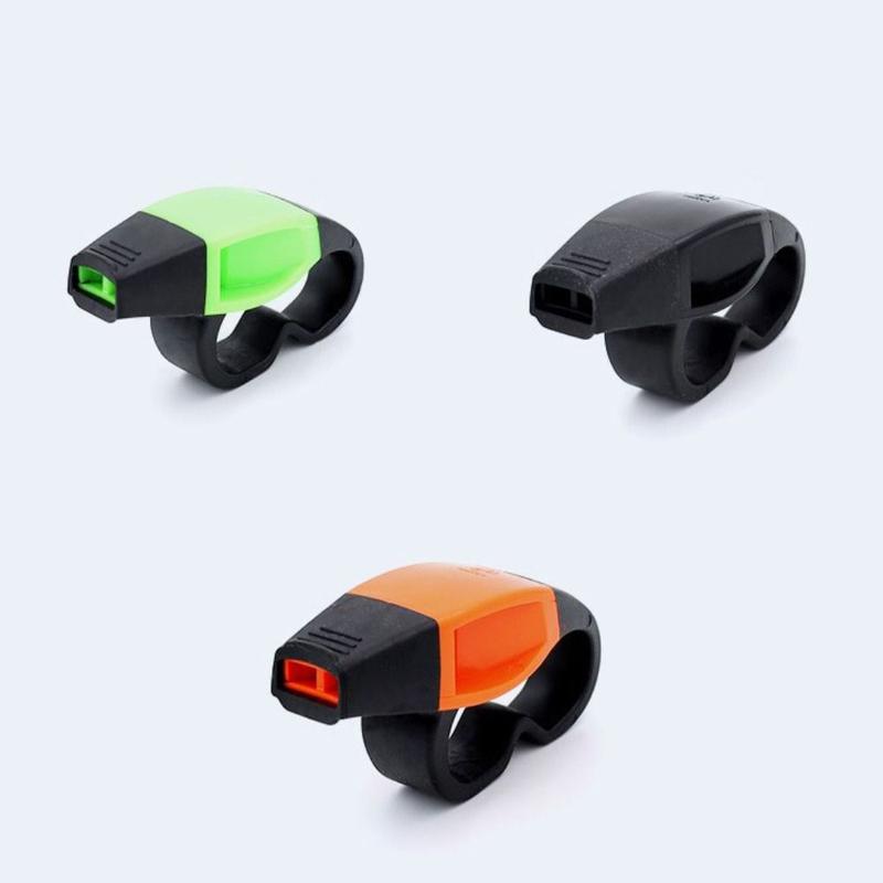 PVC Hand Whistle New Training Accessories Loud Sound Training Whistle Multi-coclor Portable Outdoor Survival Whistle 0
