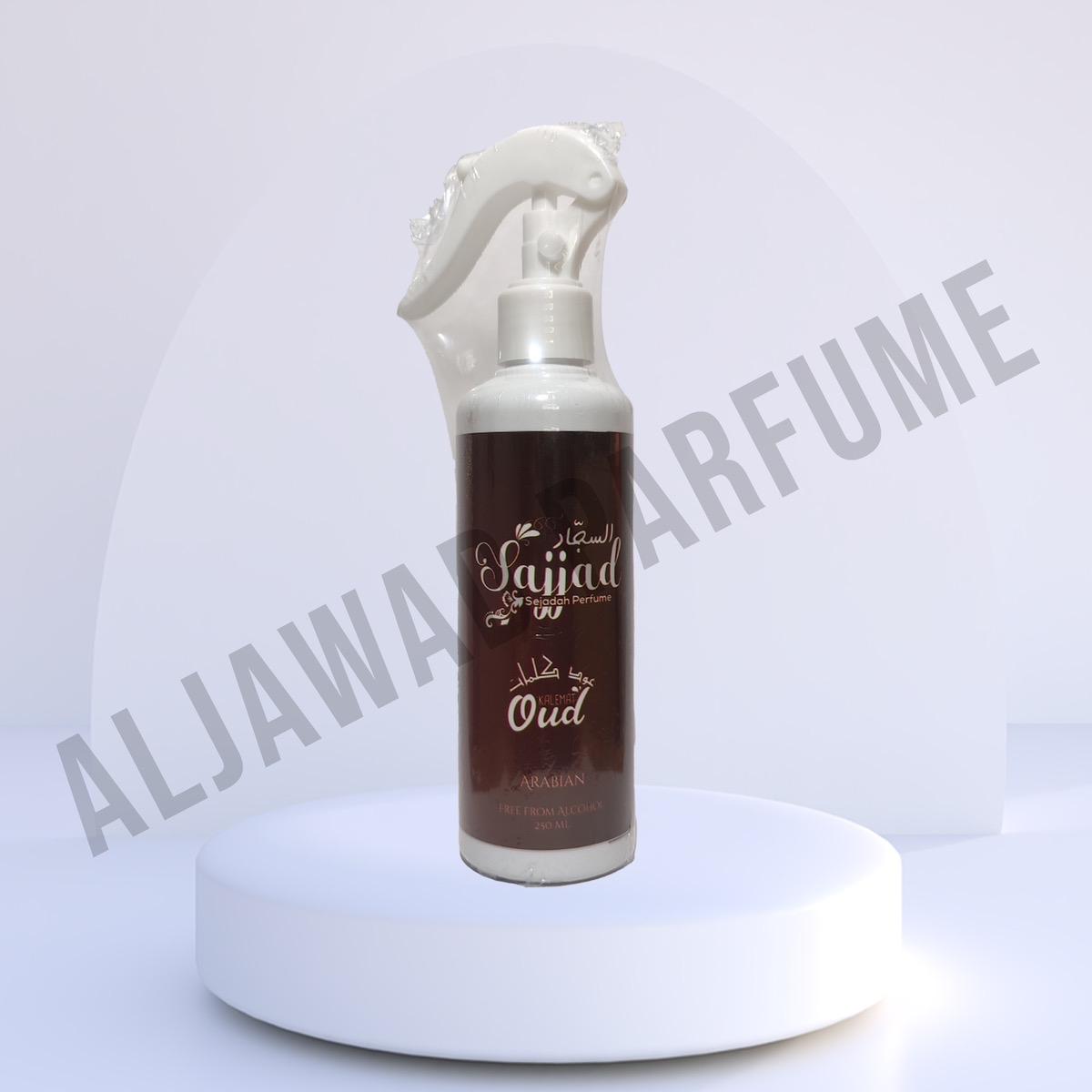 Al jawad Parfume sajadah by dobha 250ml Perfume Woody Oud Floral Spicy Sandalwood Aroma Segar untuk Ibadah di Masjid atau Rumah